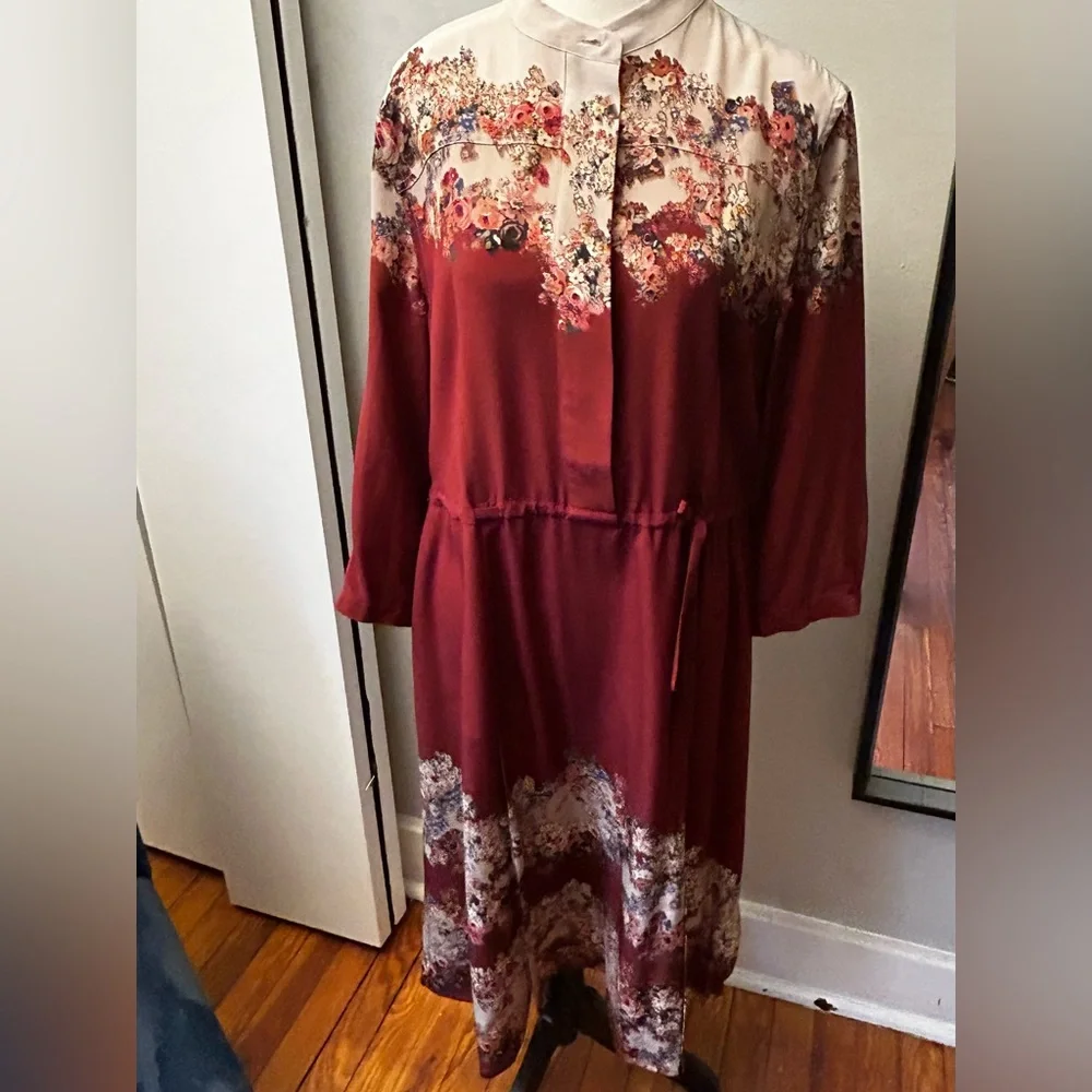 All Saints 100% Silk Dress - Picture 8 of 9